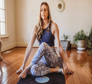 Aerial Yoga Pose